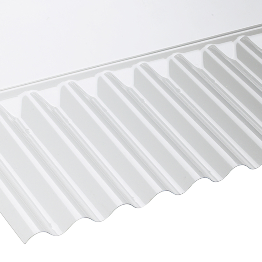 Corolux PVC Clear Miniature Wall Flashing 710mm Image