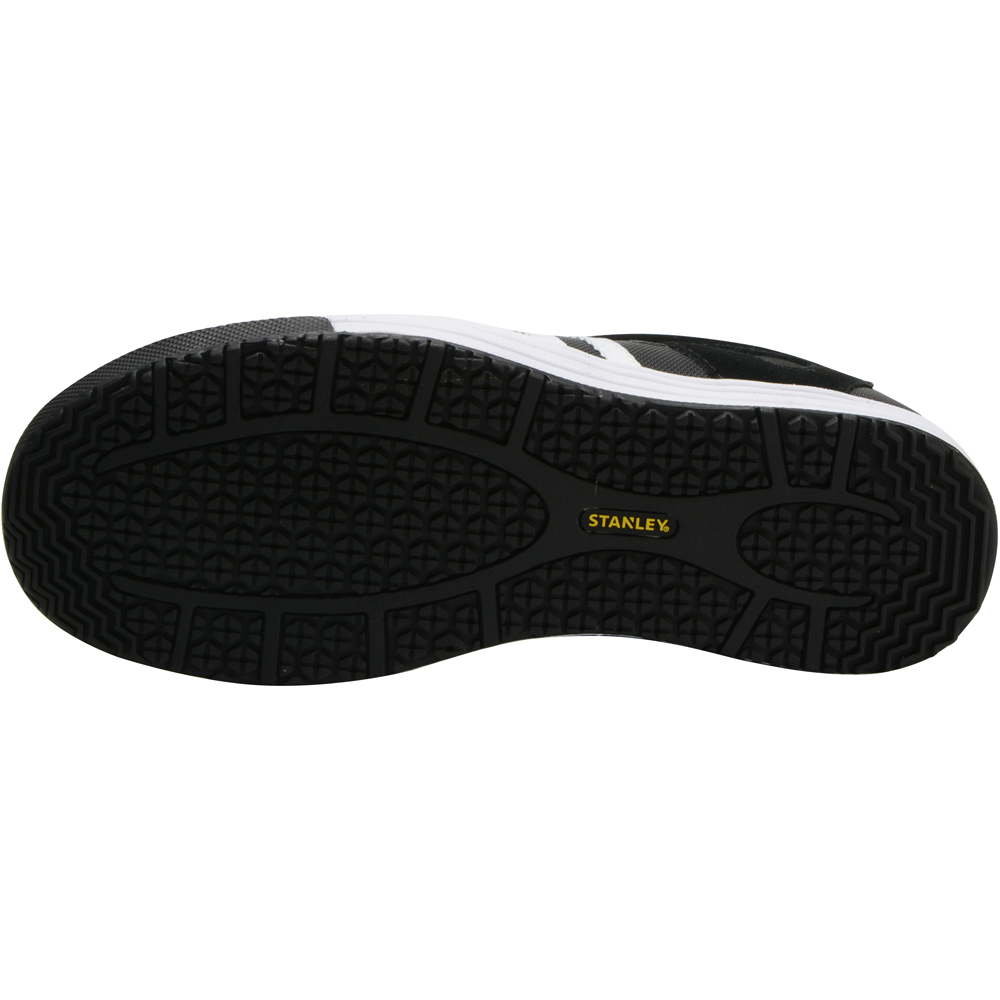 Stanley Cody Black and White Stripe Safety Trainers Size 7 Image 3