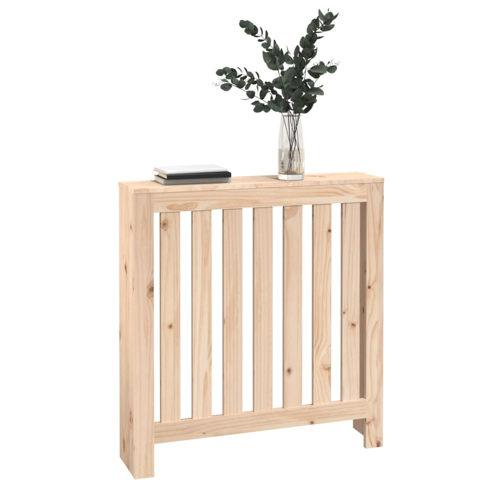vidaXL Natural Pine Wood Radiator Cover 840 x 795mm Image 3
