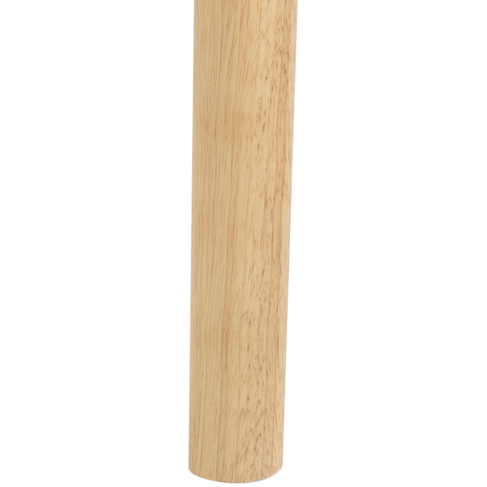 Florence Belina 8 Seater Oval Dining Table White and Oak Image 7