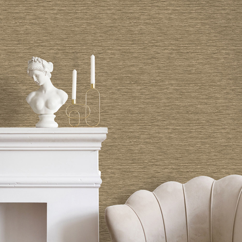 Holden Decor Ondulato Taupe Wallpaper Image 3