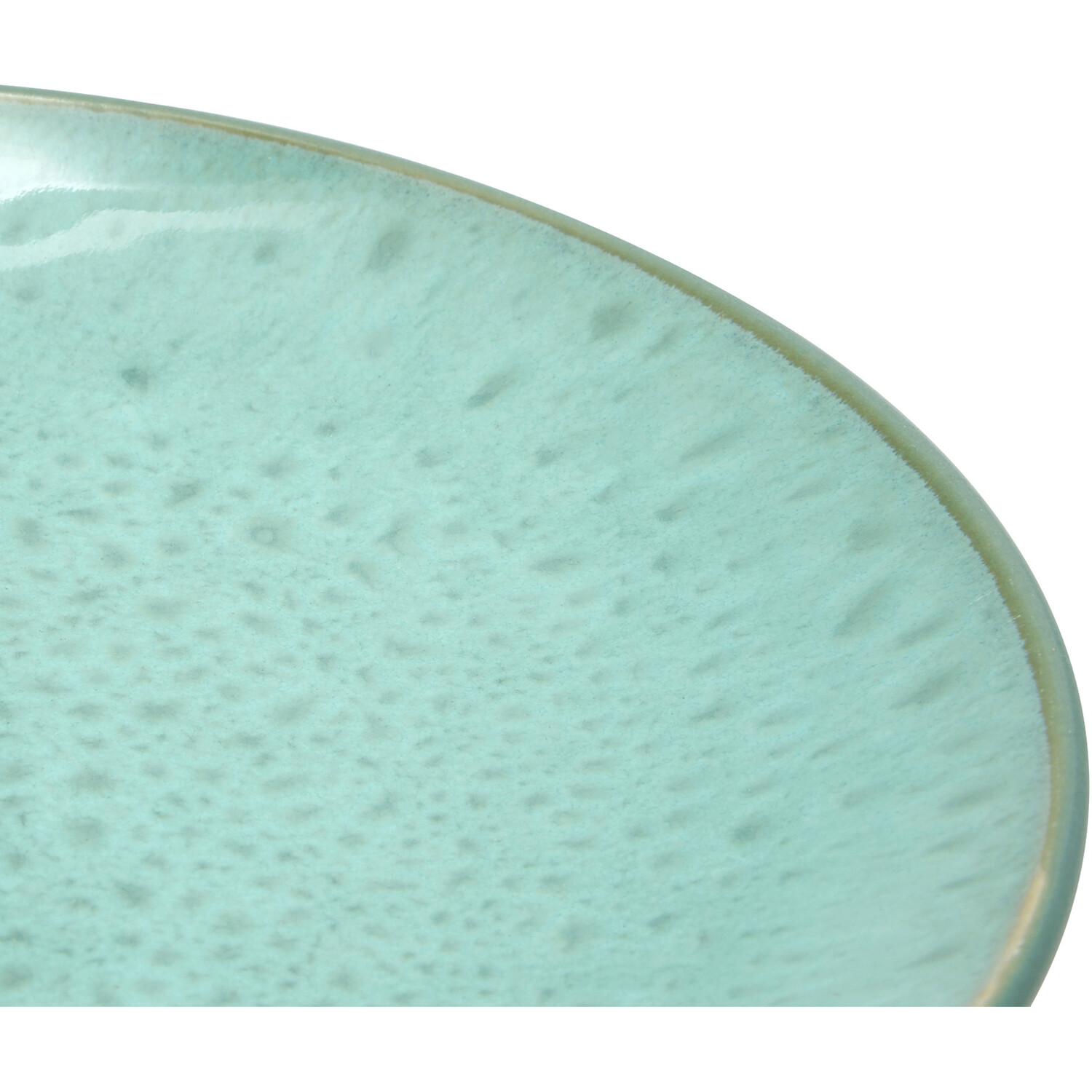 Salvie Reactive Glaze Plate - Sea Green Image 2