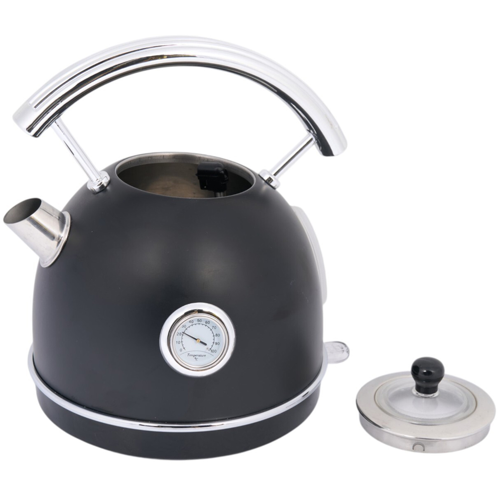 Kitchen Master Retro Kettle Black Image 4
