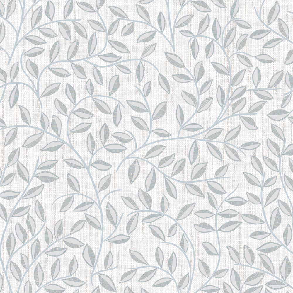 Superfresco Willow Leaf Duck Egg Wallpaper Image 1