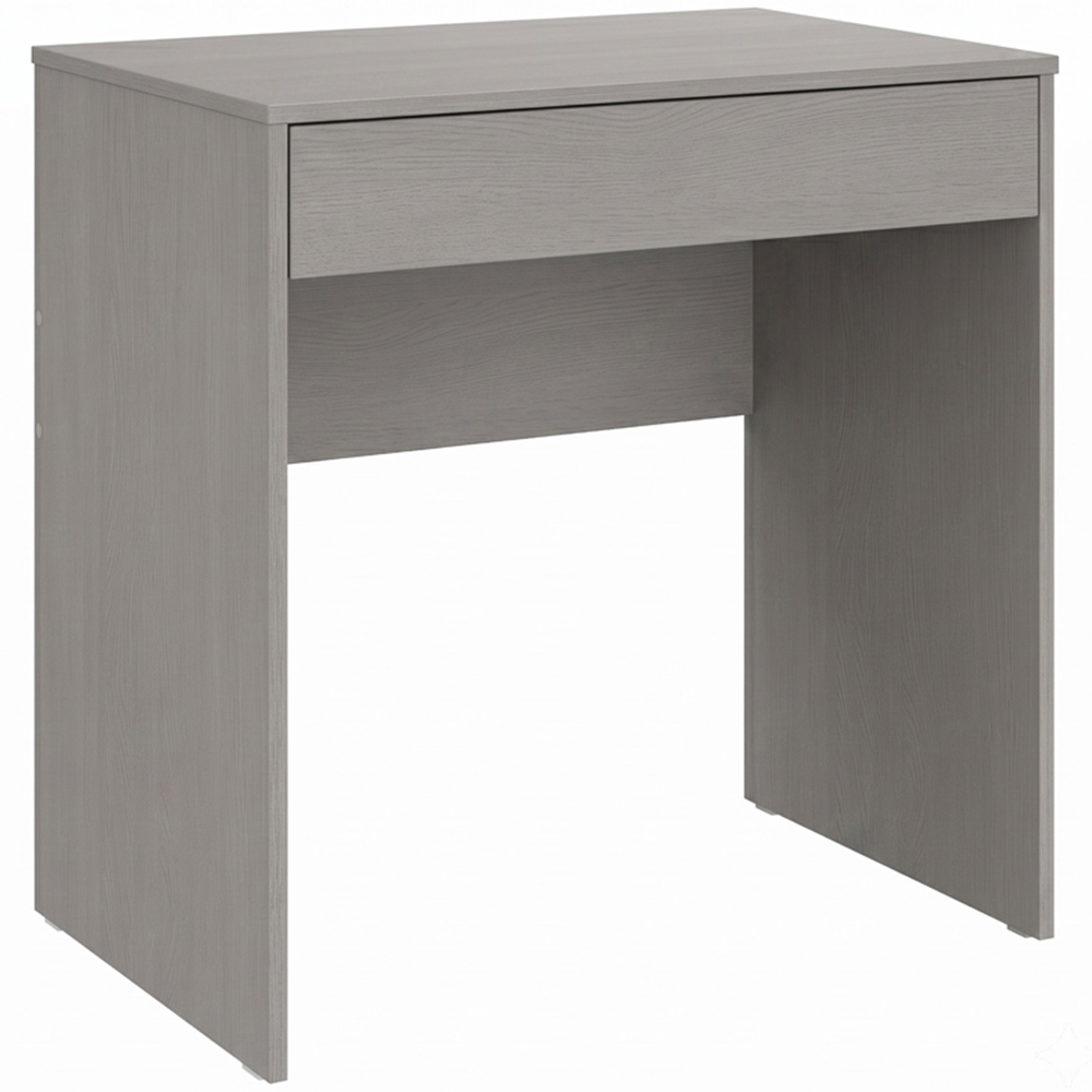 Shefa Line Focus 750 Single Drawer Wide Computer Desk Grey Image 2