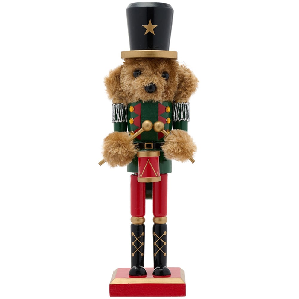 The Christmas Gift Co Teddy Nutcracker Image 1