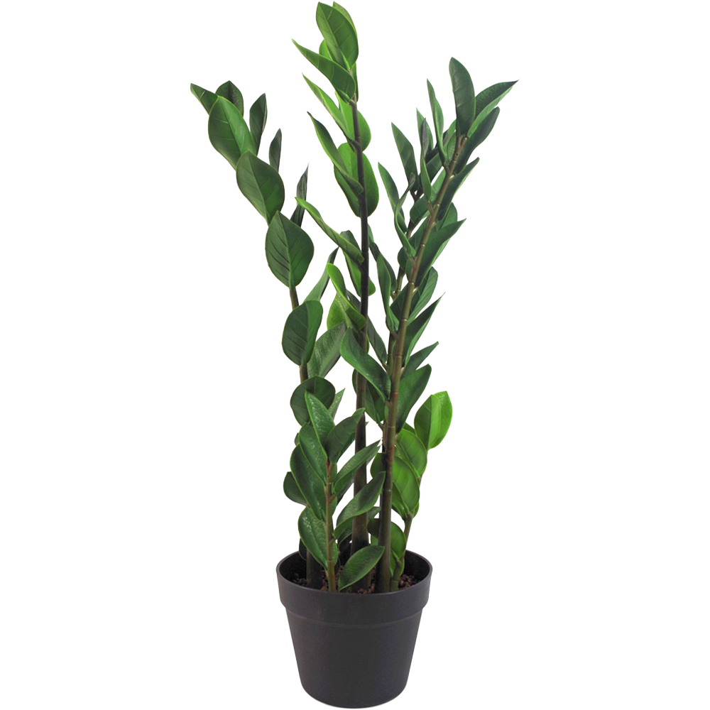 Leaf Zanzibar Green Gem Zamioculcas Succulent Indoor Artificial Plant Pot 75cm Image 1