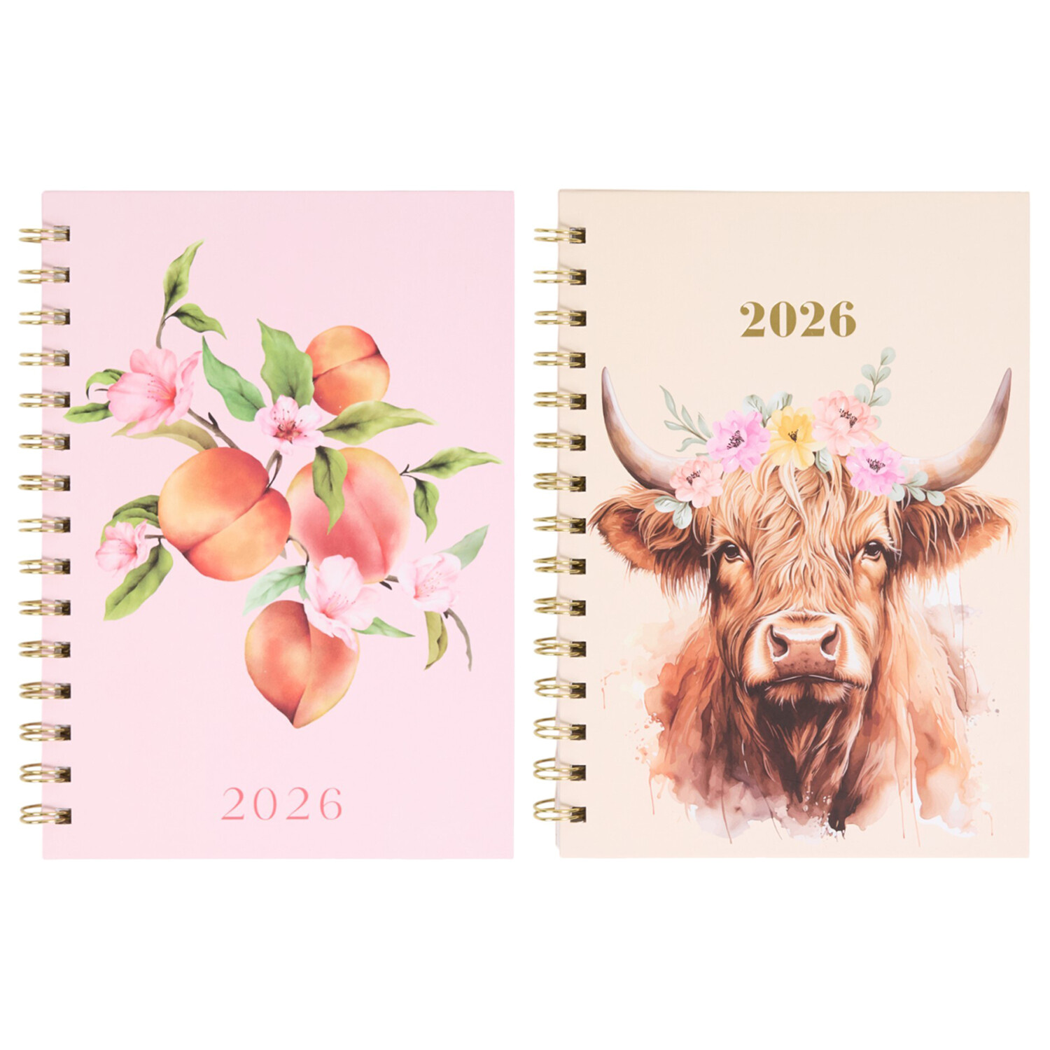 2026 Fruits or Highland Cow Diary Image 6