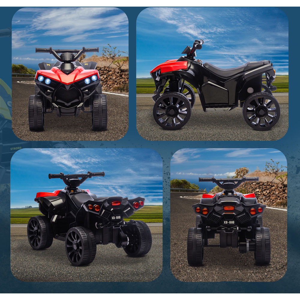 Tommy Toys AIYAPLAY Kids Red Ride On ATV Quad Bike 6V Image 7