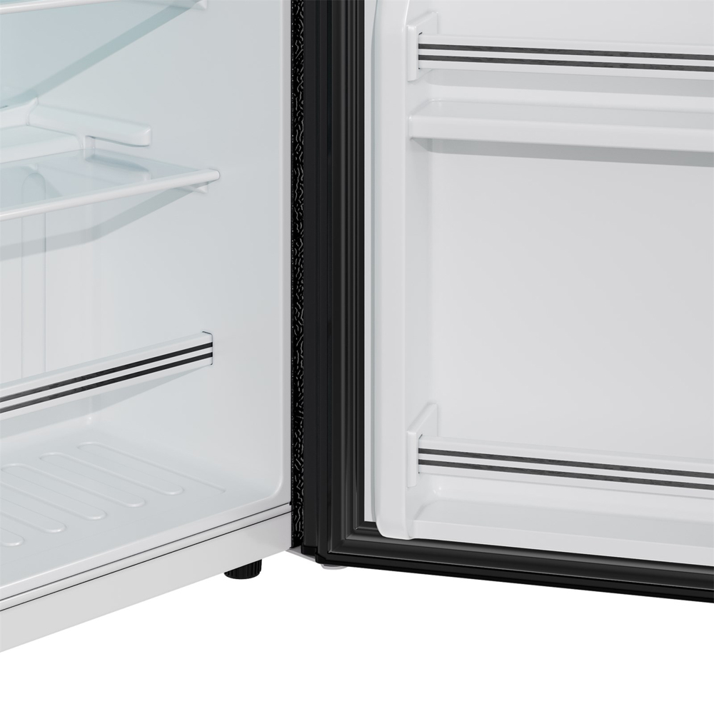 Airoa EK110055 Black 51L Freestanding Top Freezer Fridge with Dual Zones Image 3