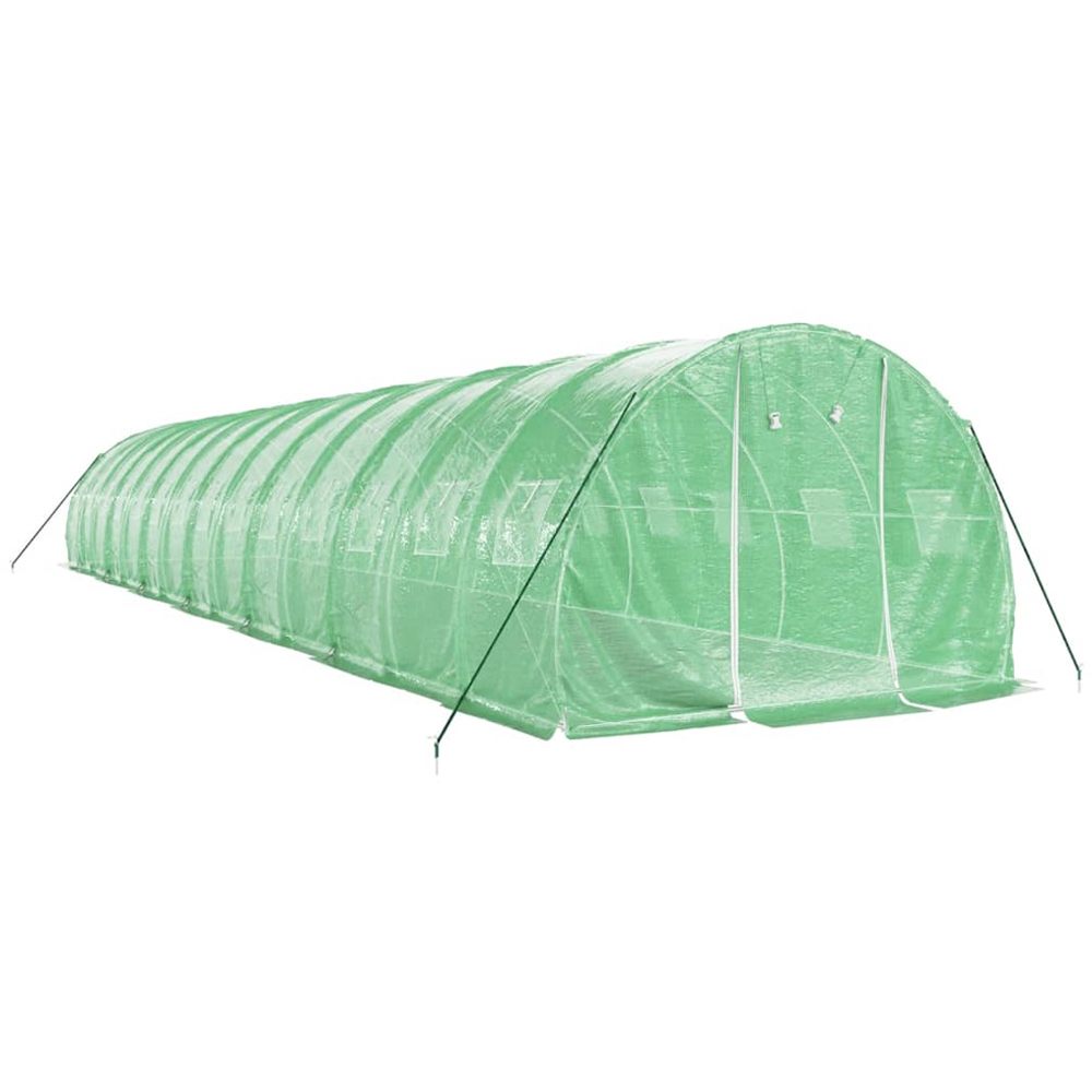 vidaXL Green 9.8 x 46ft Greenhouse Image 3