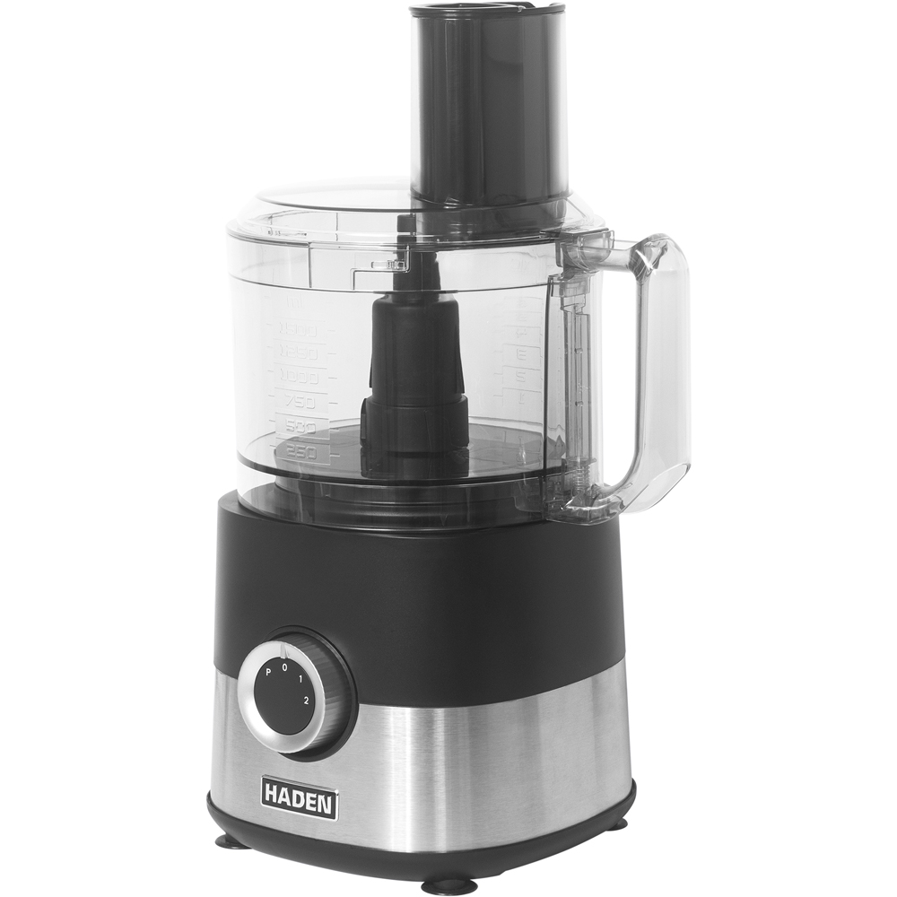 Haden 215321 Black Stainless Steel 2.3L Food Processor 750W Image 3