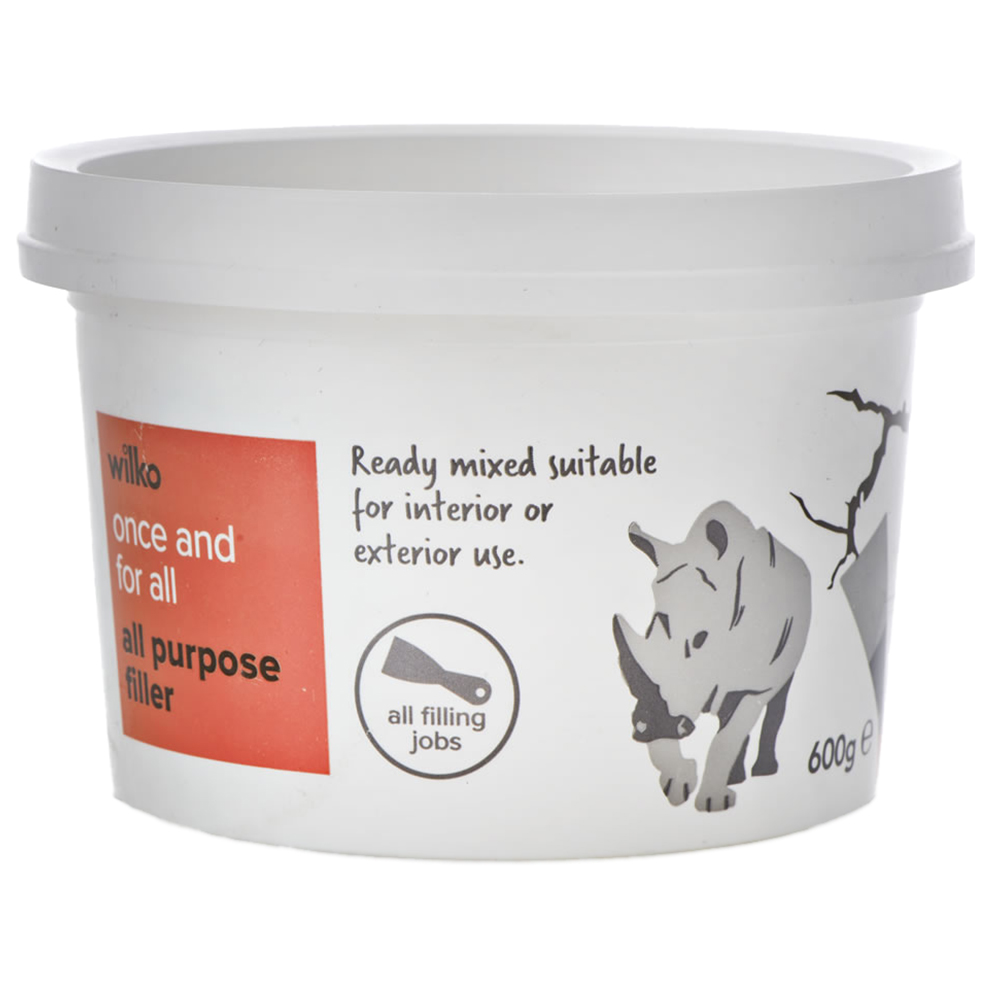 Wilko Ready Mixed All Purpose Filler 600g Image 1