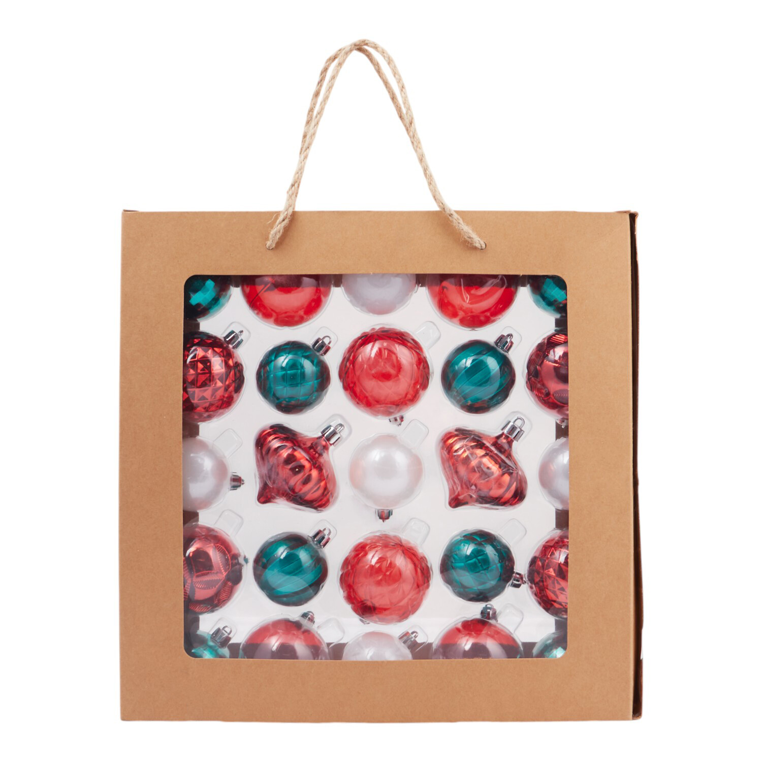 Pack of 25 Santas Chalet Baubles Image 1