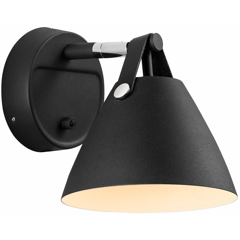 Nordlux Strap 15 Black Wall Light Image 3