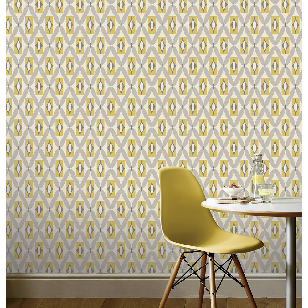 Arthouse Quartz Yellow Wallpaper Image 2