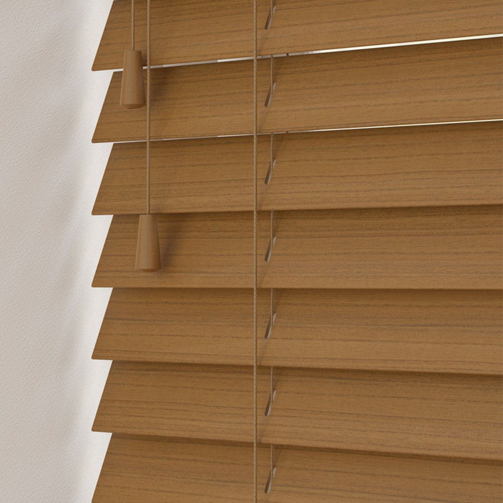 New Edge Blinds Grained Venetian Blinds Truffle 80cm Image 1