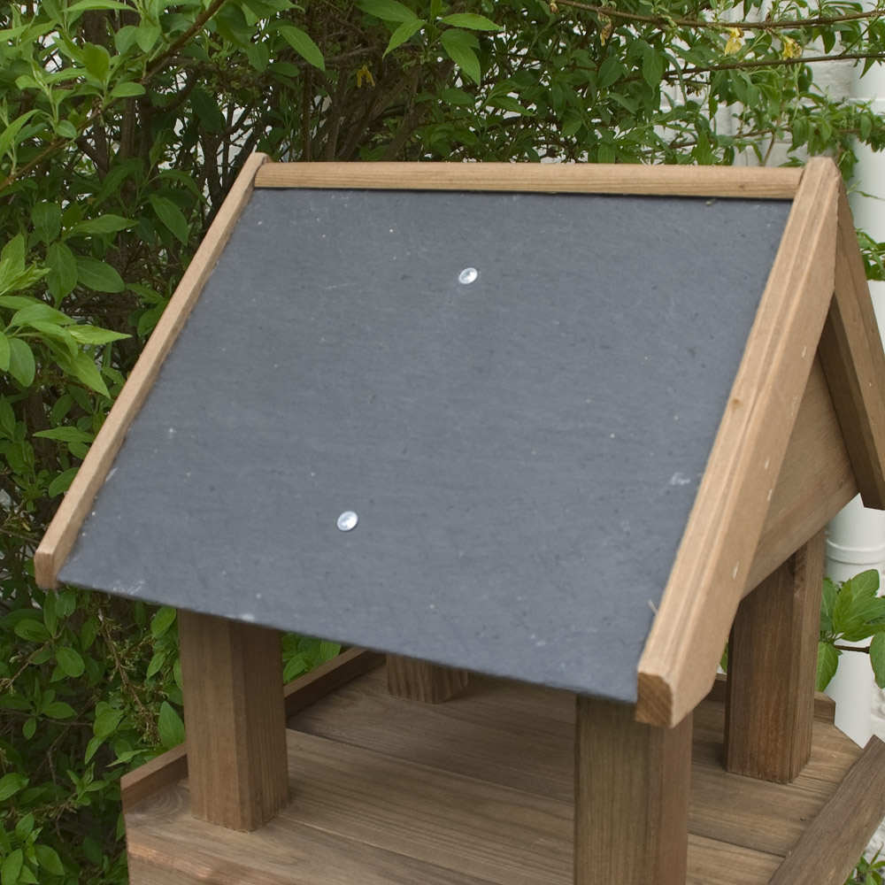 Rowlinson Windrush Natural Softwood Bird Table Image 5