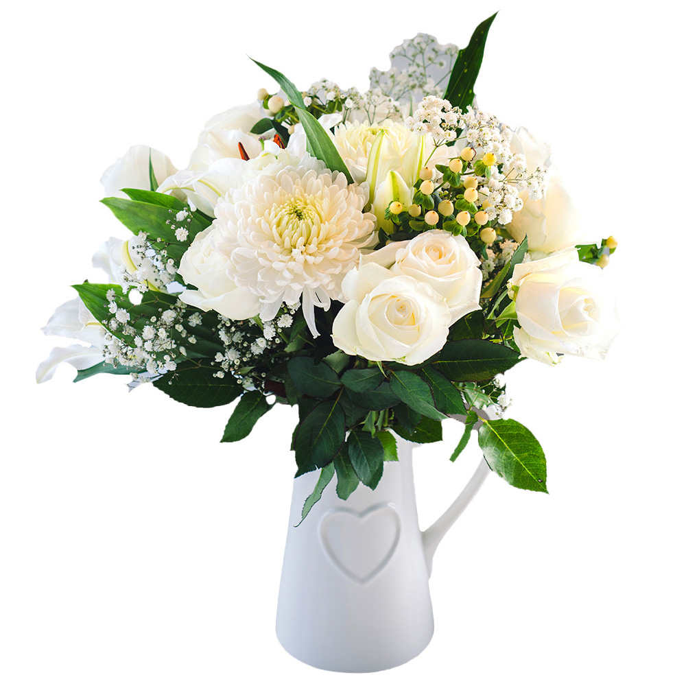 Delicate Whisper White Flower Bouquet Image 2