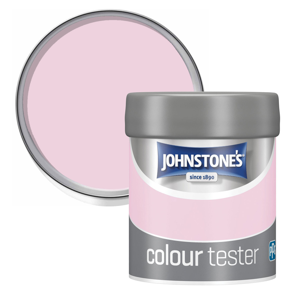 Johnstone's Pink Cadillac Matt Emulsion Tester Pot 75ml Image 1