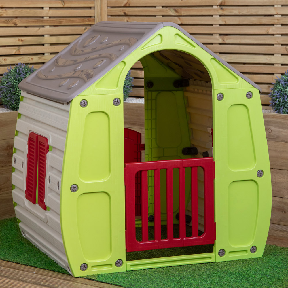 Samuel Alexander Green and White Plastic Magical Forest Wendy Playhouse 1.09m Image 7