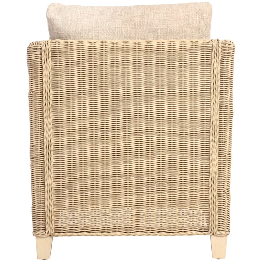 Desser Furniture Dijon Cotton Cream Armchair Image 5