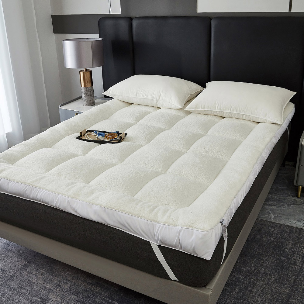 Ezysleep Super King Size Sherpa All Season Mattress Topper Image 3