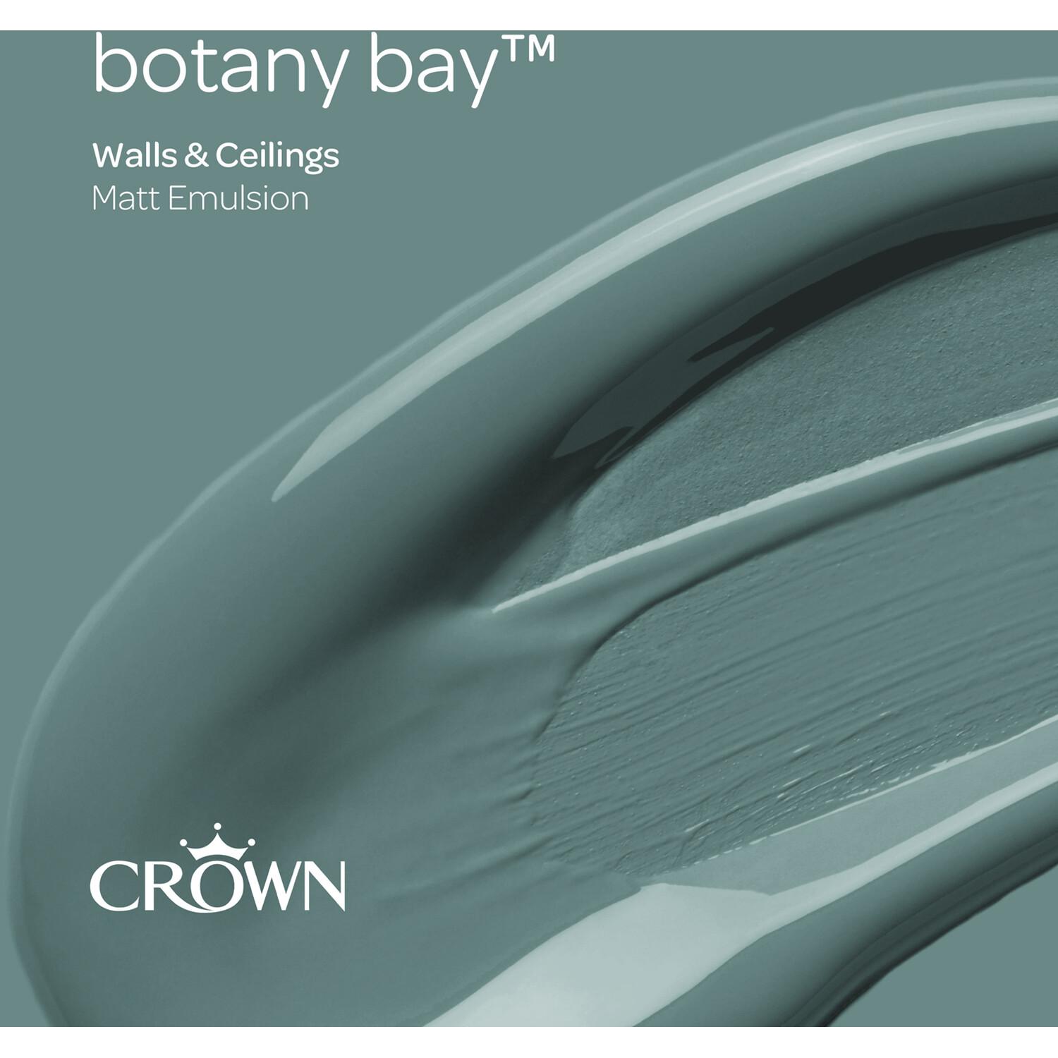 Crown Walls and Ceilings Botany Bay Matt Emulsion 2.5L Image 9