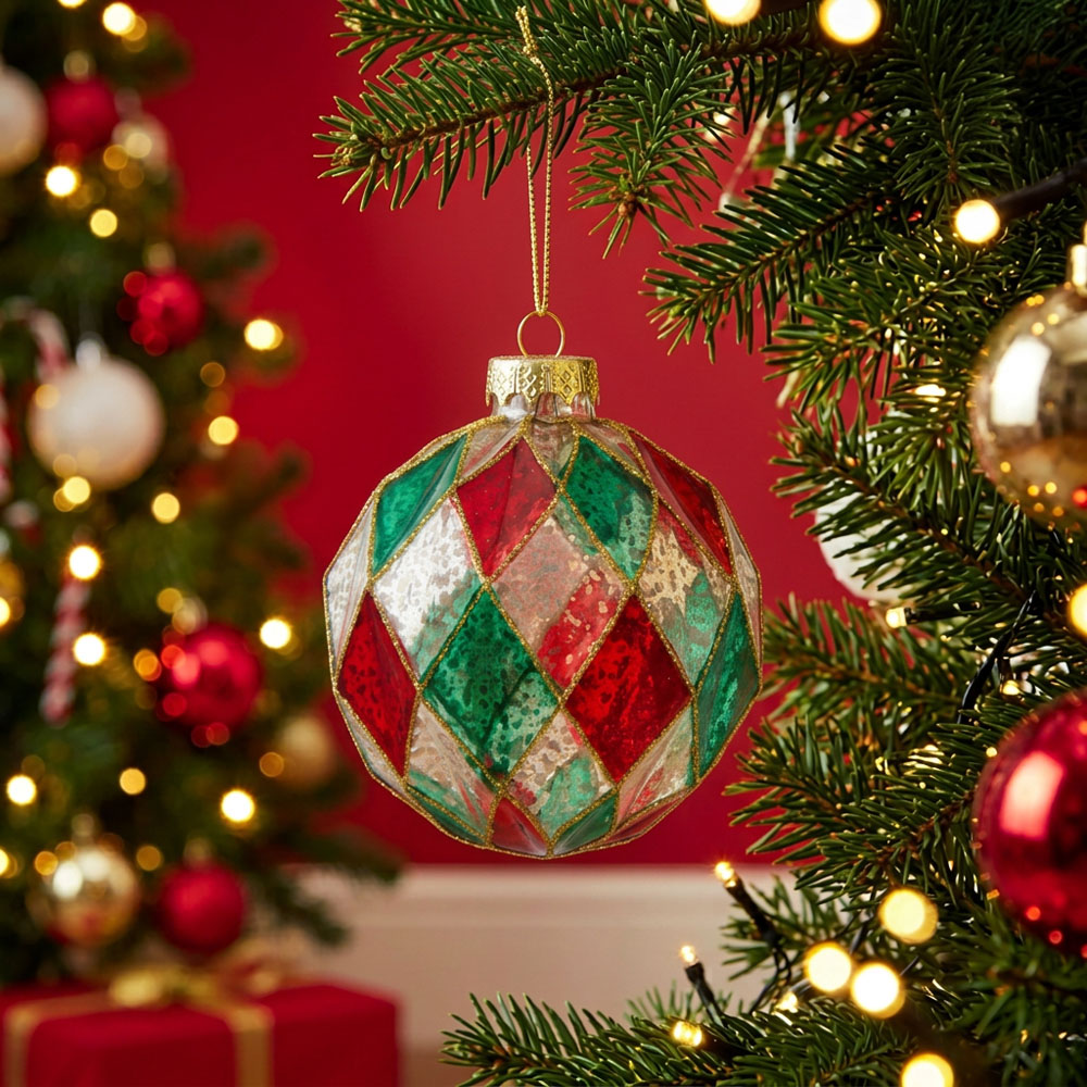Festive Diamond Bauble Image 2