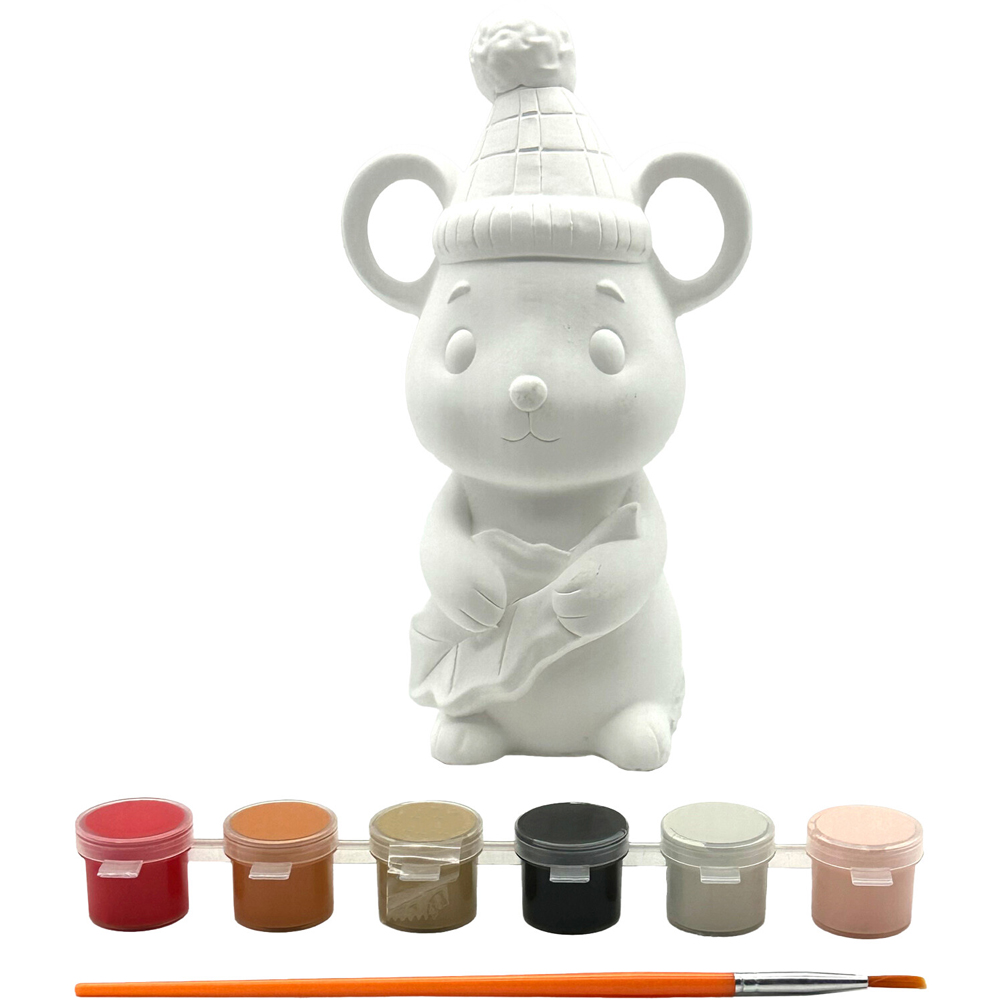 Paint Your Own Ceramic Woodland Animal Kit Image 3