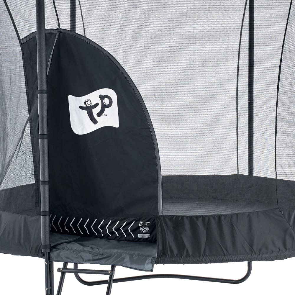 TP Genius Kids 10ft Round Trampoline with SurroundSafe Enclosure Image 5