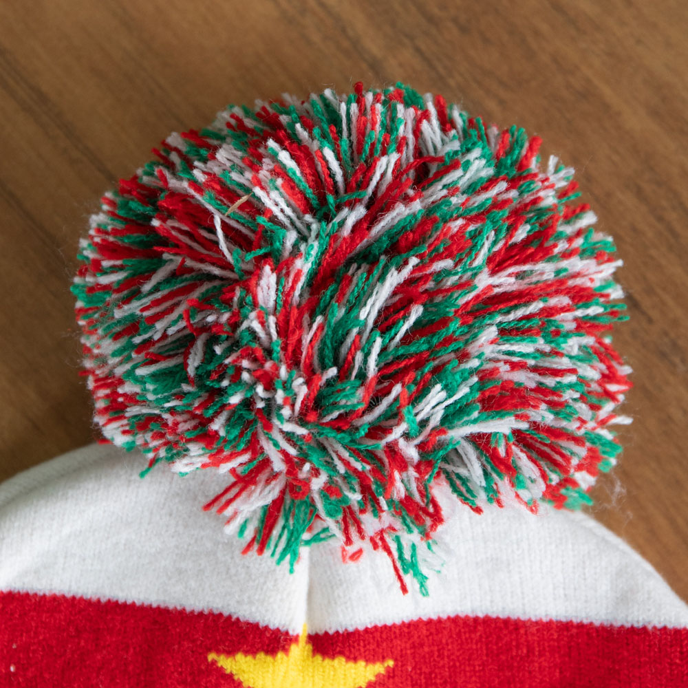 Samuel Alexander 6 Multicoloured LED Christmas Tree Flashing Party Festive Beanie Hat Image 4