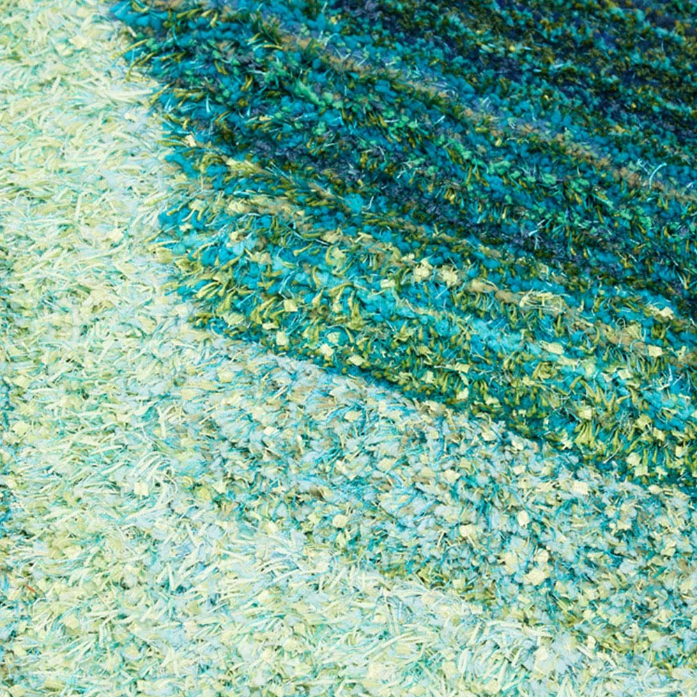 DS Living Wave Blue Ultra Plush Rug 160 x 230cm Image 4