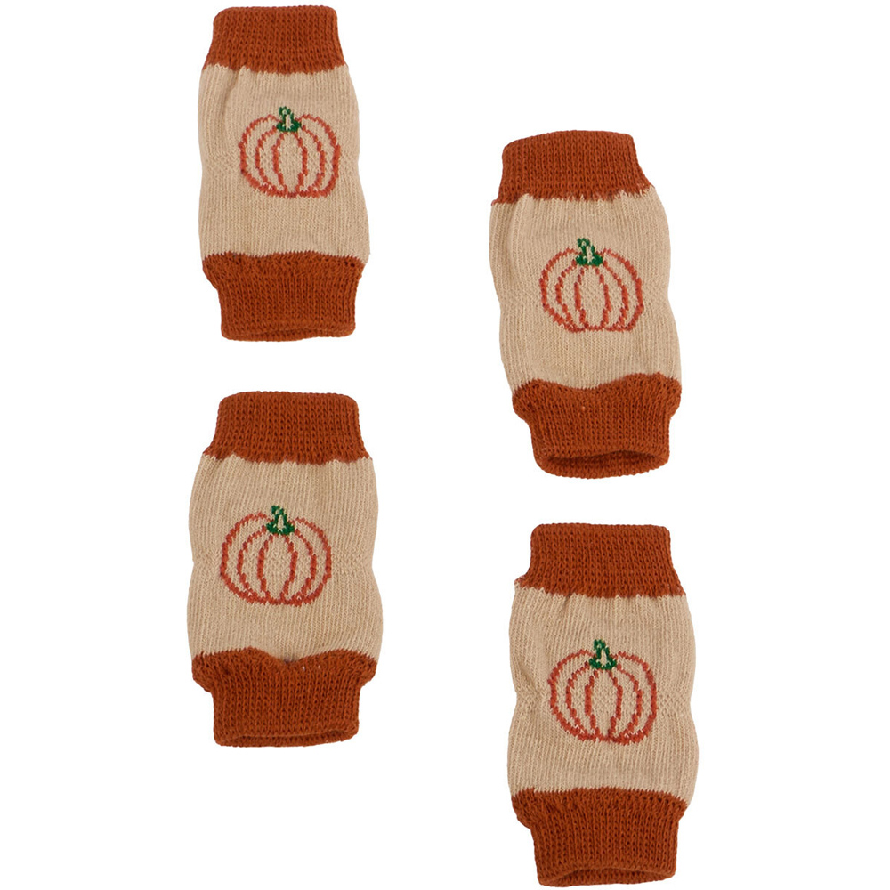 Pumpkin Pet Leg Warmers Neutral Image 2
