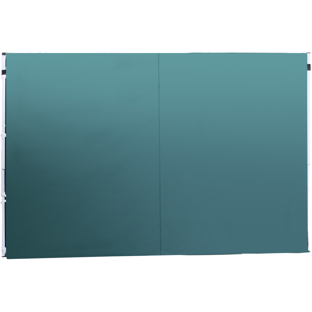 Outsunny 3m Green Gazebo Interchangeable Side Panel Image 4