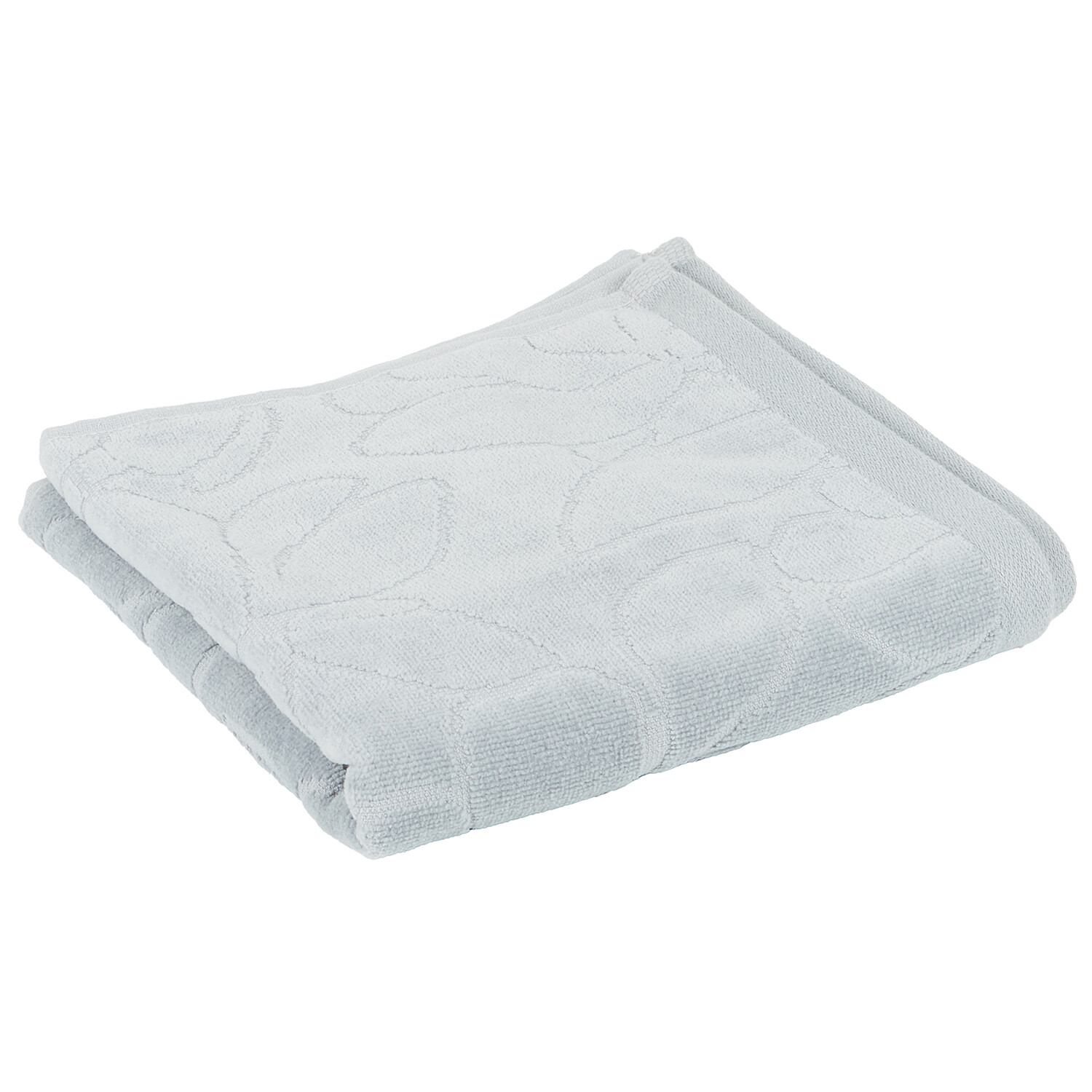 Garden Wisper Hand Towel Silver Image 1