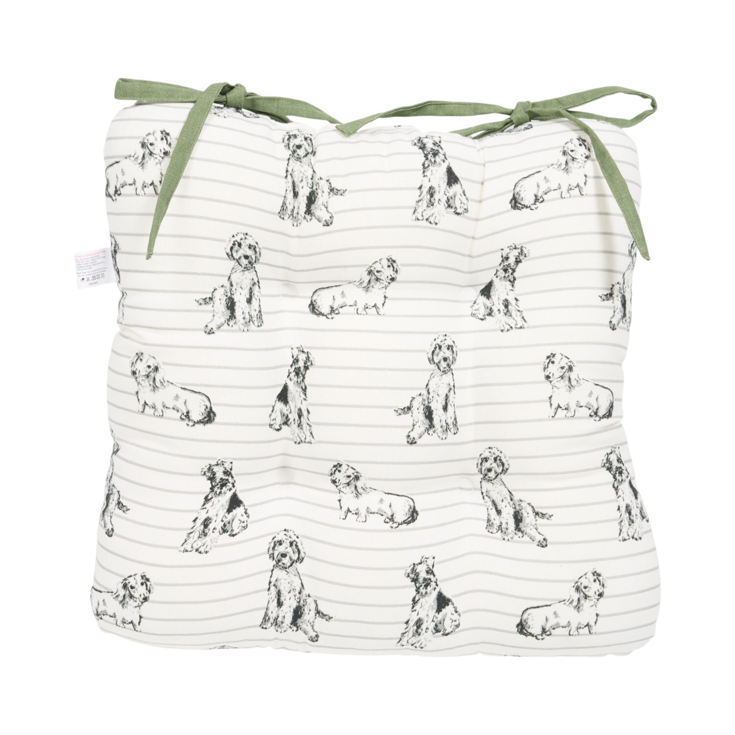 Waggy Tails Seat Pad White Image 2