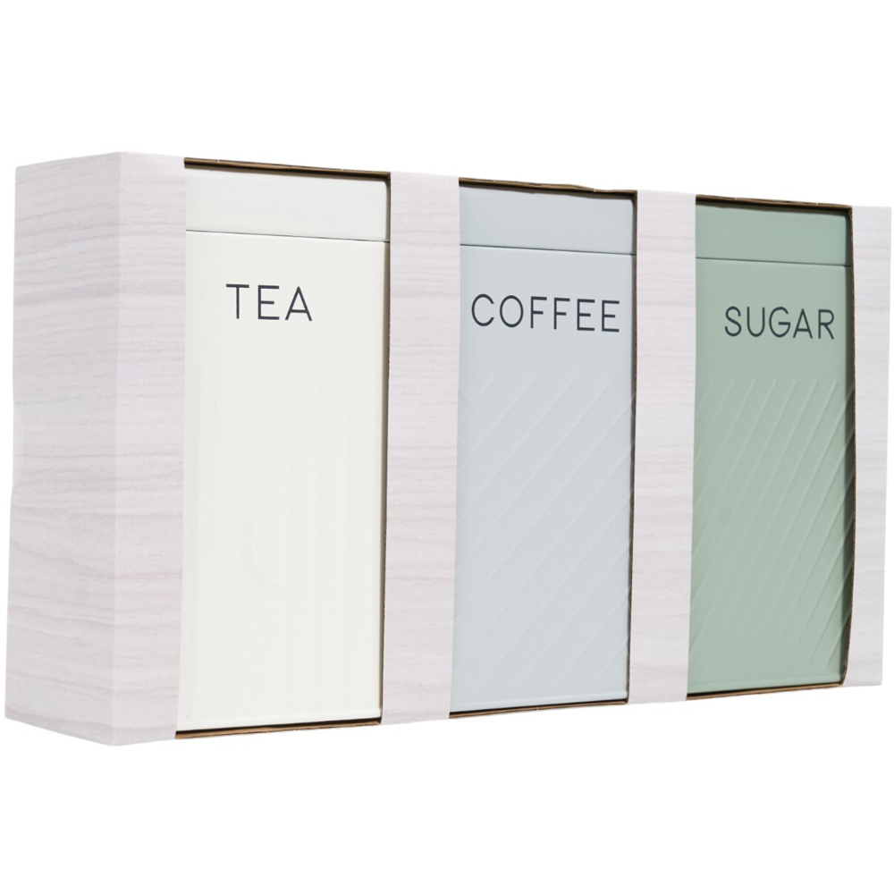 Set of 3 Square Canisters Image 2