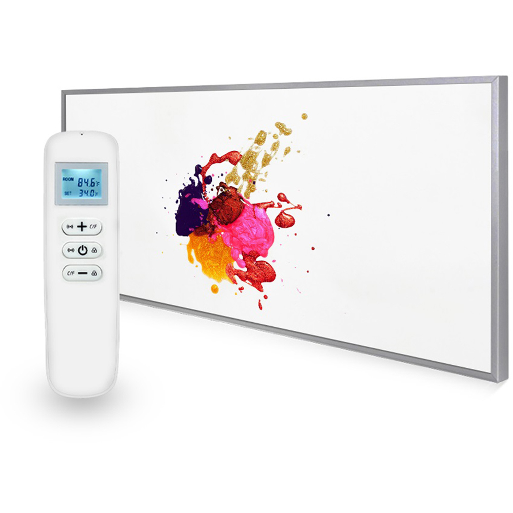 Mirrorstone Nexus 700W Flying Paint Wi-Fi Infrared Heating Panel 595 x 1195mm Image 2