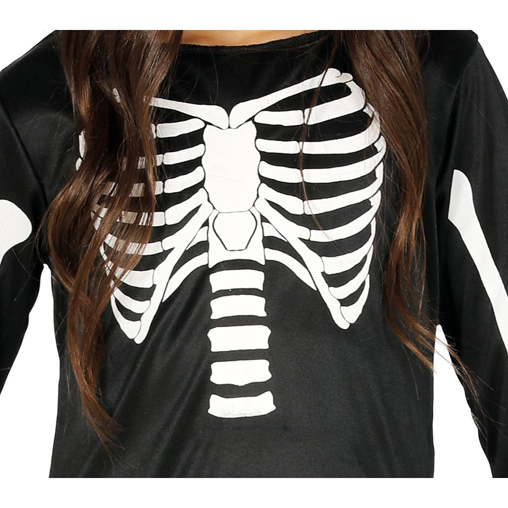 Fiestas Guirca Skeleton Halloween Costume 10 to 12 Years Image 4