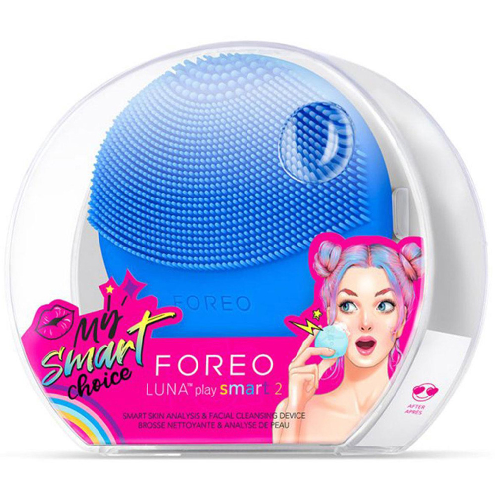 Foreo Luna Play Smart 2 Peek A Blue Facial Cleansing Brush Image 3