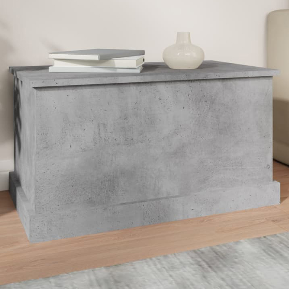 vidaXL Concrete Grey Storage Box Image 1