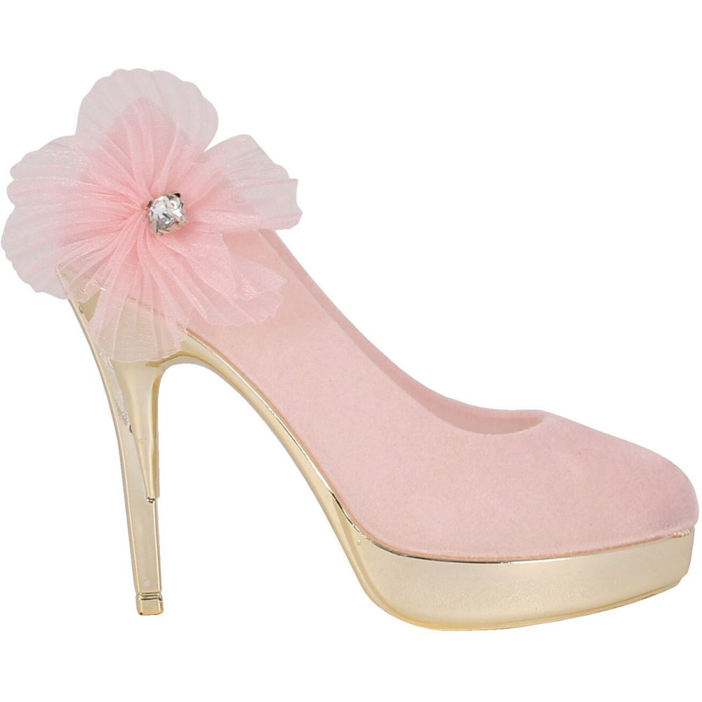 Sugar Wonderland Pink High Heel Ornament Image