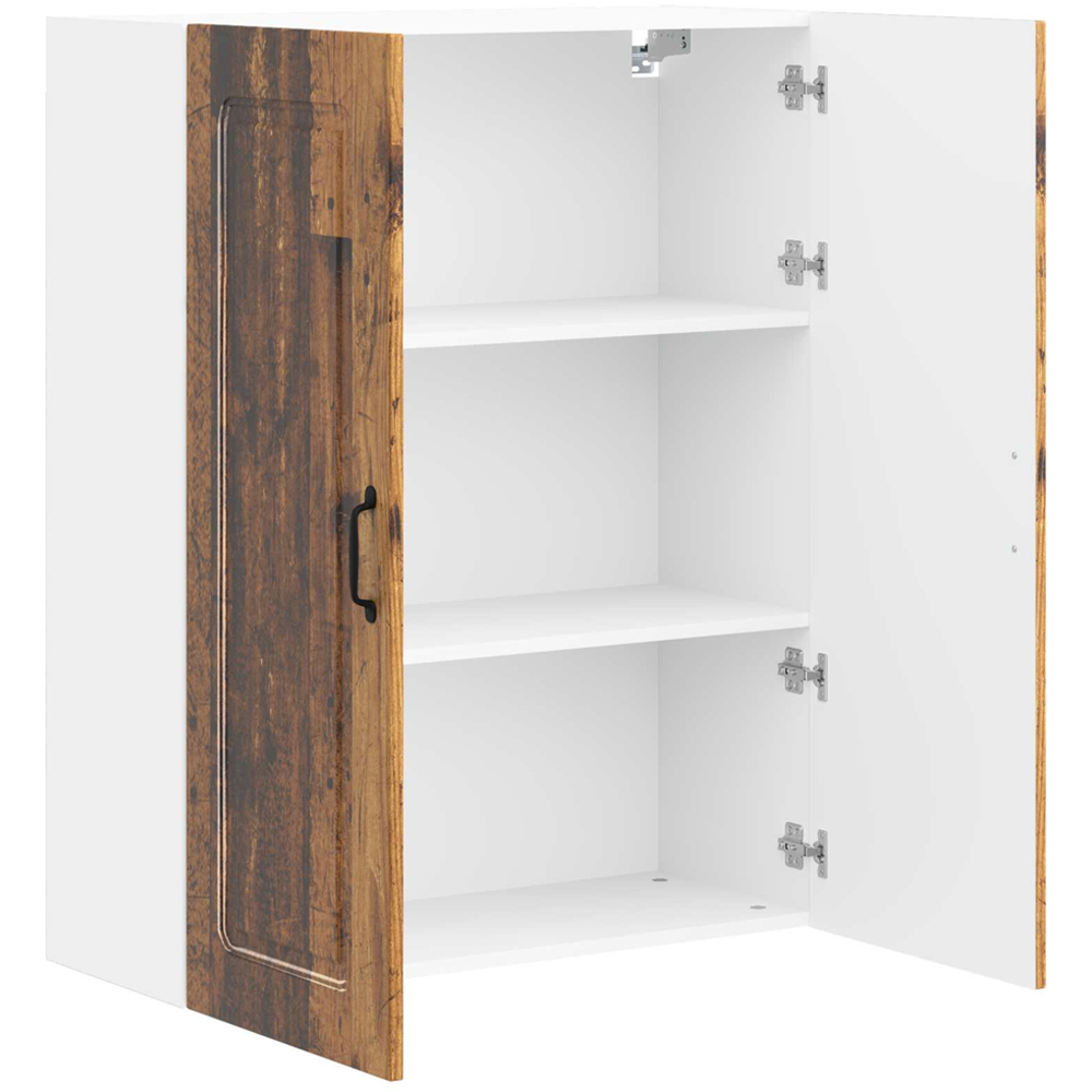 vidaXL 2 Door Old Wood Kitchen Wall Cabinet Image 5