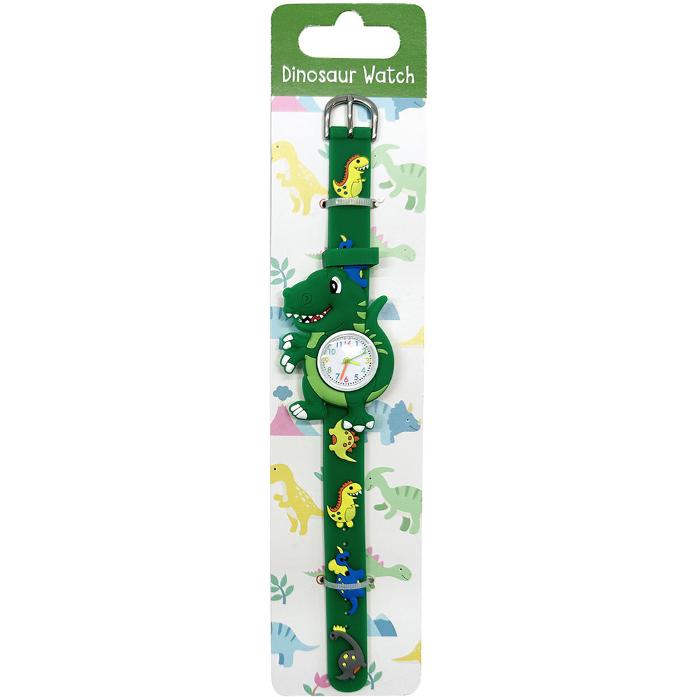 Childrens Dinosaur or Unicorn Watch Pink or Green Image 4