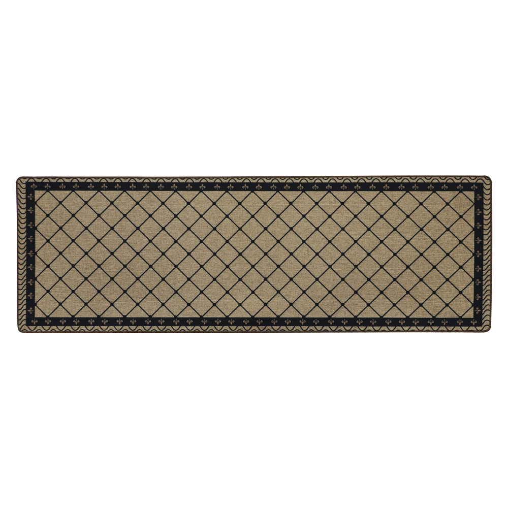 JVL Elegance Diamond Door Mat and Runner Set 50 x 75cm and 50 x 150cm Image 5