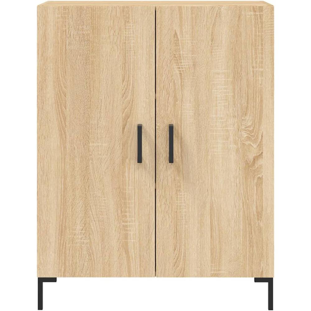 vidaXL 2 Door Sonoma Oak Sideboard Image 5
