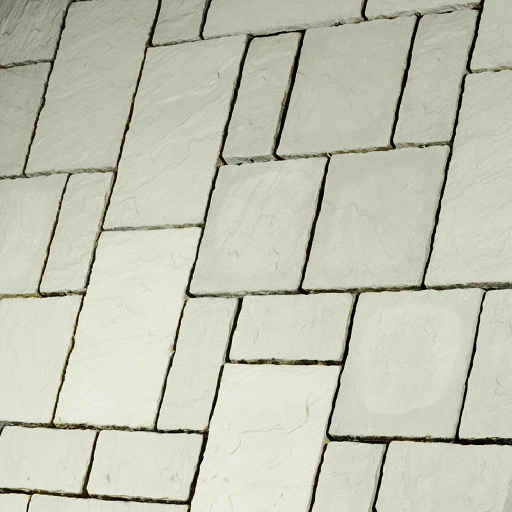 Bowland Stone Cathedral Paving Kit 7.29m2 Weathered Moss Image 3
