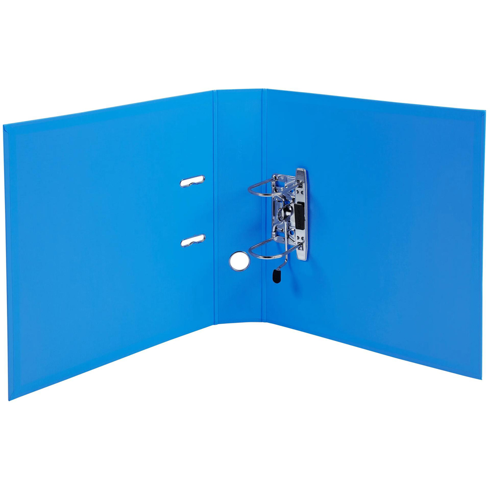 Exacompta PremTouch A4 Blue PVC Lever Arch File 10 Pack Image 2