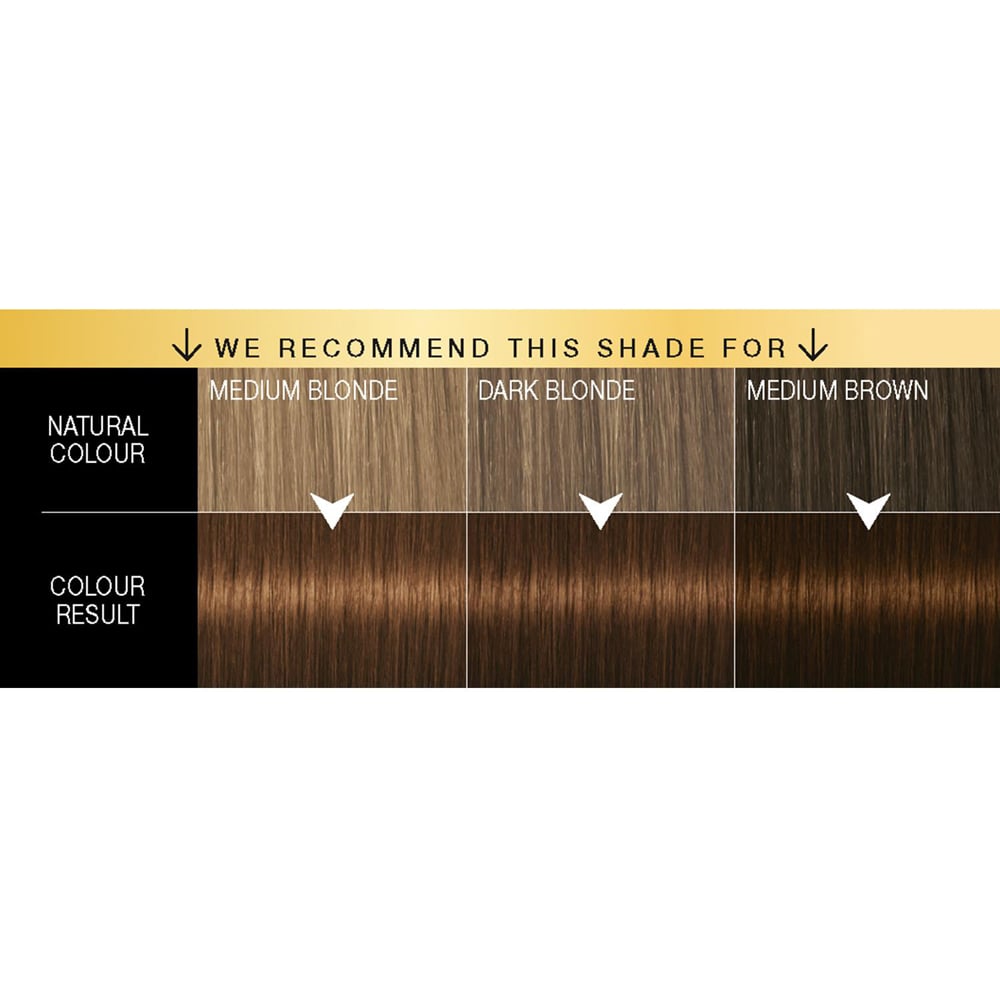 Schwarzkopf Oleo Intense 4-60 Gold Brown Permanent Oil Colour 3 Pack Image 4